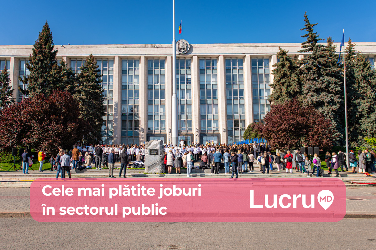 Joburi vacante în sectorul public, cu cele mai mari salarii