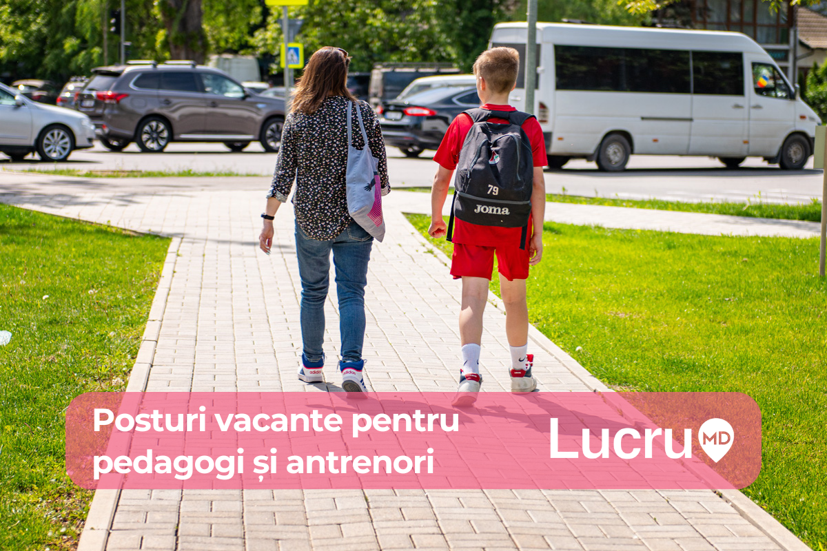 10 posturi vacante pentru profesori și antrenori! Salarii de până la 25.000 lei